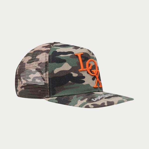 Godspeed - Living Off Xperience Trucker Hat (Army Green)