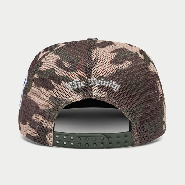 Godspeed - Living Off Xperience Trucker Hat (Army Green)