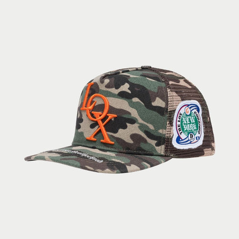 Godspeed - Living Off Xperience Trucker Hat (Army Green)