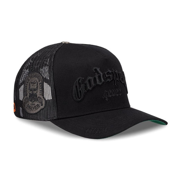 Godspeed - GS Forever Trucker Hat (Black/Black)