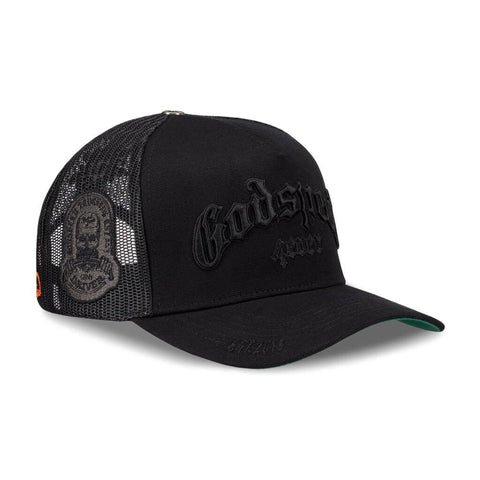 Godspeed - GS Forever Trucker Hat (Black/Black)