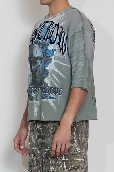 First Row - Eternal Myths Broken Sculpture Tee (New Grey)