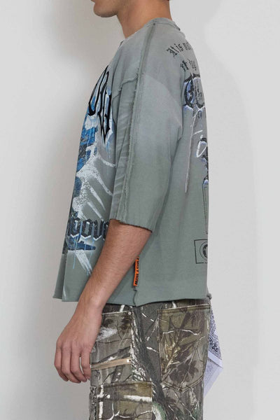 First Row - Eternal Myths Broken Sculpture Tee (New Grey)