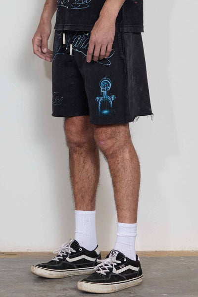 First Row - Lost Paradiso Dark Sadness Shorts (Black)