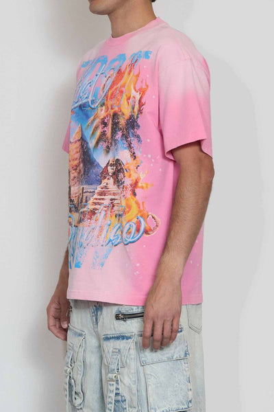 First Row - Lost Paradiso Burning Beach Tee (Pink)