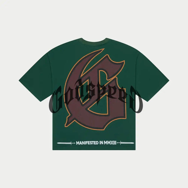 Godspeed - Morale Tee (Hunter Green)