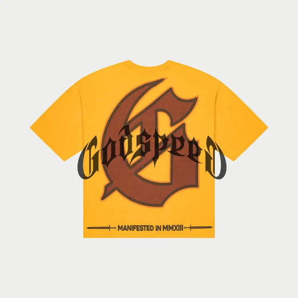 Godspeed - Morale Tee (Yellow)