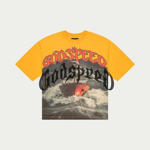 Godspeed - Sea Sick Tee (Yellow)