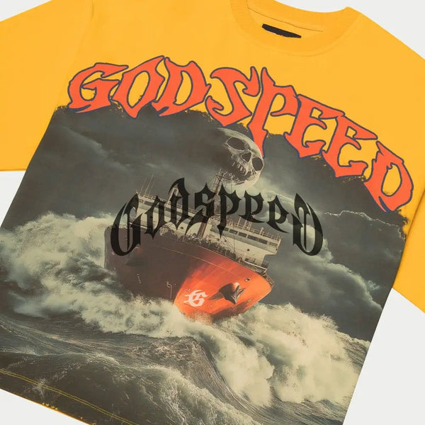 Godspeed - Sea Sick Tee (Yellow)