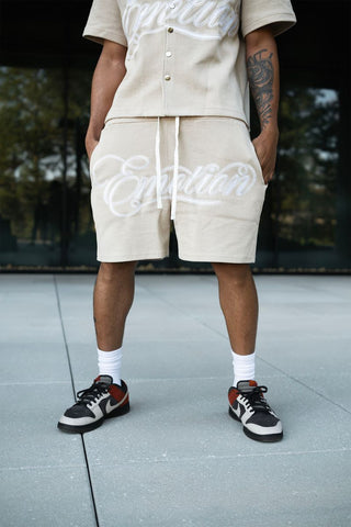 Mixed Emotions - Signature Shorts (Cream)