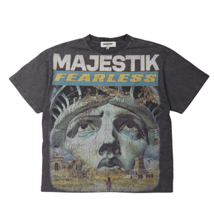 Majestik - Keep Dreamin Cropped Tee (Dark Grey)