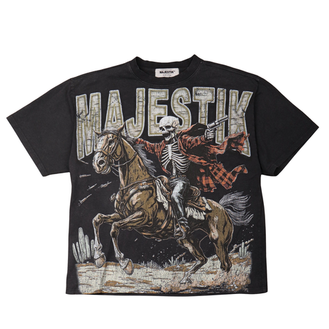 Majestik - Outlaw Cropped Tee (Black)