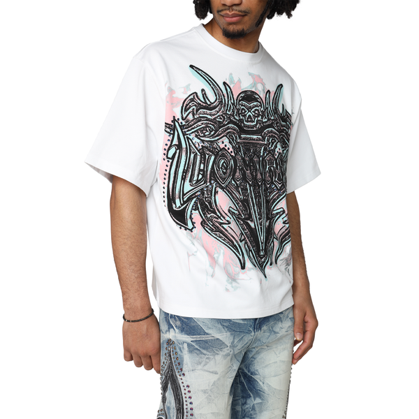 Smoke Rise - Luminous Tee (White)