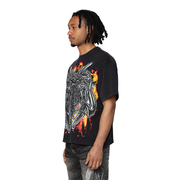 Smoke Rise - Luminous Tee (Black)
