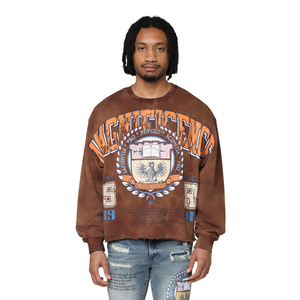 Smoke Rise - Magnificence French Terry Crewneck (Mustang)