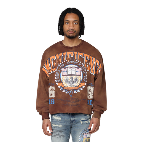 Smoke Rise - Magnificence French Terry Crewneck (Mustang)
