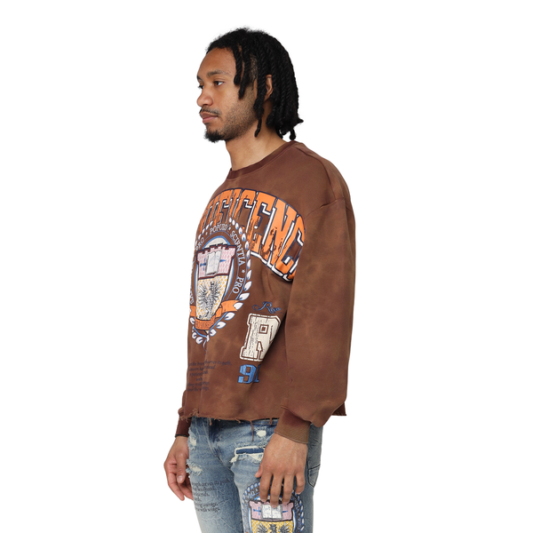 Smoke Rise - Magnificence French Terry Crewneck (Mustang)