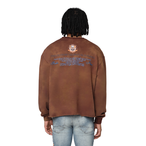 Smoke Rise - Magnificence French Terry Crewneck (Mustang)