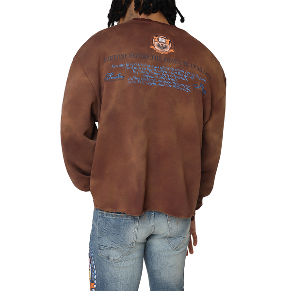 Smoke Rise - Magnificence French Terry Crewneck (Mustang)