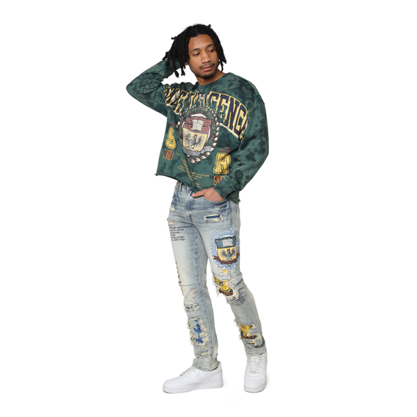 Smoke Rise - Magnificence French Terry Crewneck (June Bug)