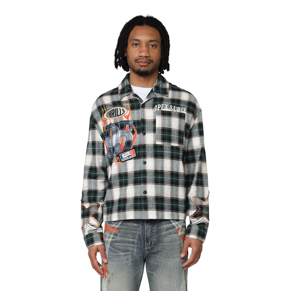 Smoke Rise - Thrills Woven Shirt (Hemlock)