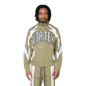 Smoke Rise - Vortex Windbreaker Jacket (Dried Herb)