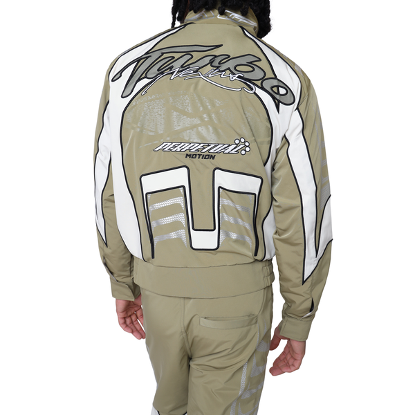 Smoke Rise - Vortex Windbreaker Jacket (Dried Herb)