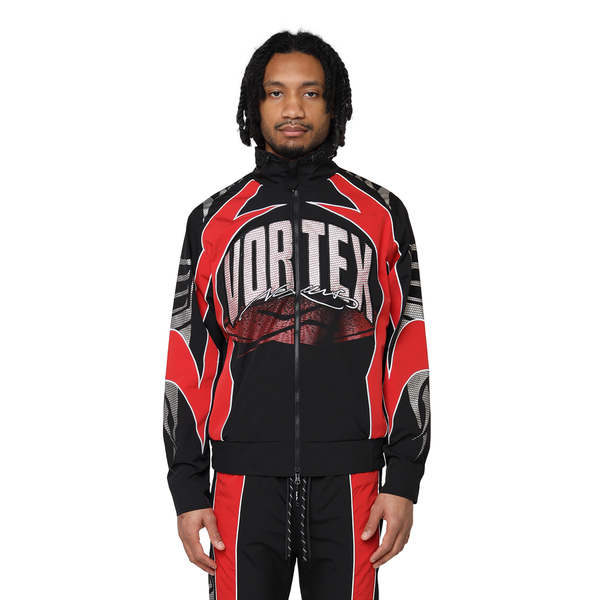 Smoke Rise - Vortex Windbreaker Jacket (Black)