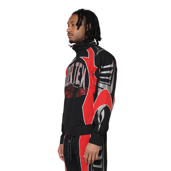 Smoke Rise - Vortex Windbreaker Jacket (Black)