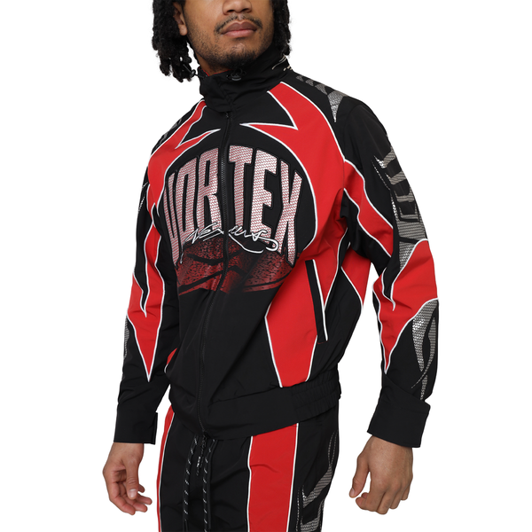 Smoke Rise - Vortex Windbreaker Jacket (Black)