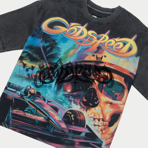 Godspeed - F1 Dreams Tee (Grey Wash)