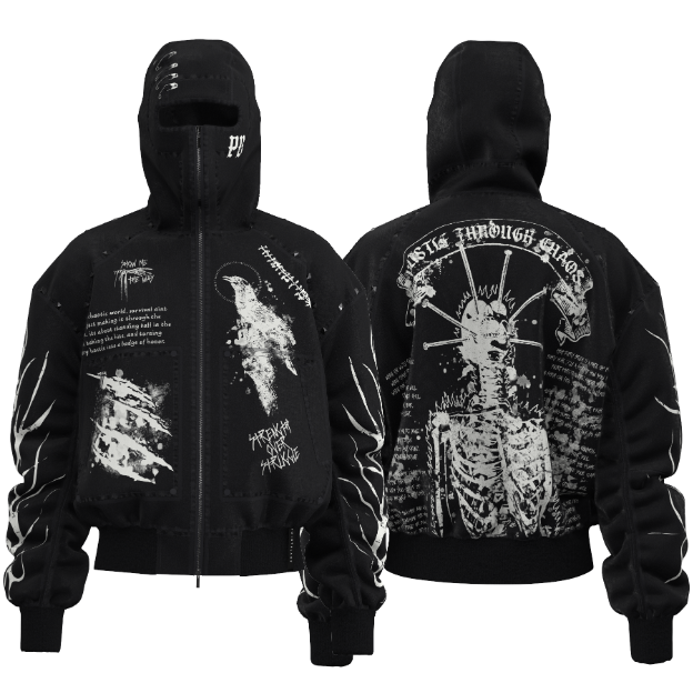 Point Blank - Night Ninja Hoodie Zip Up Jacket (Black) – OCTANE