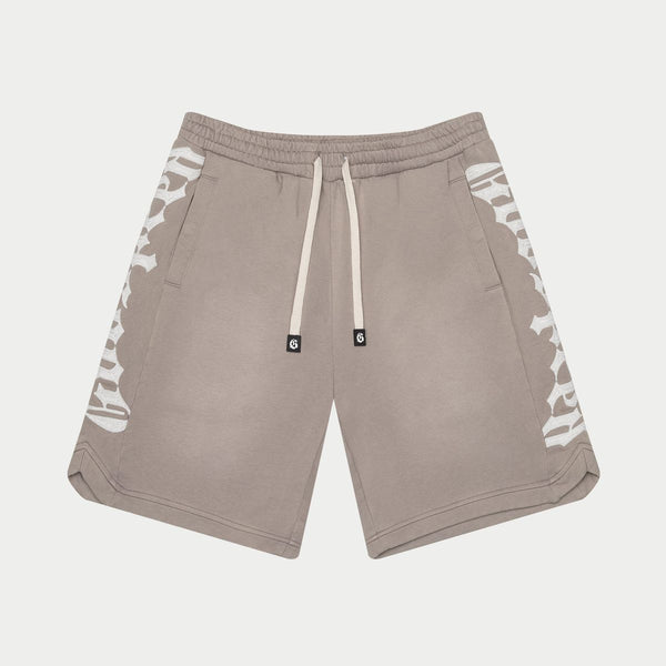 CourtSide Shorts - STONE SUN FADE