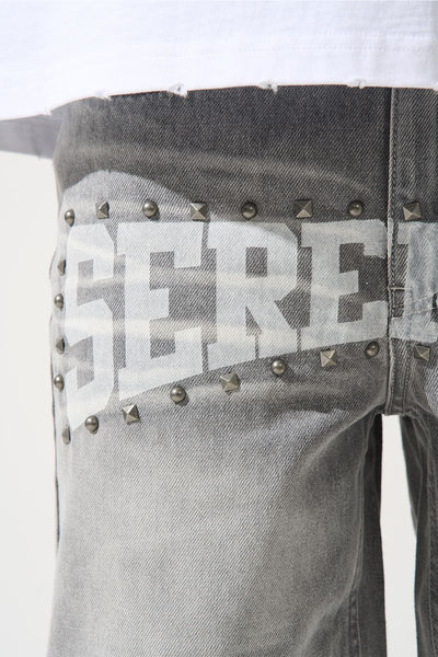 Serenede - Atelier Denim Shorts (Mid Grey)