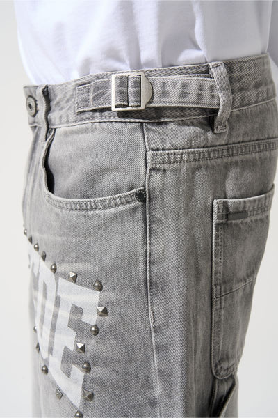 Serenede - Atelier Denim Shorts (Mid Grey)