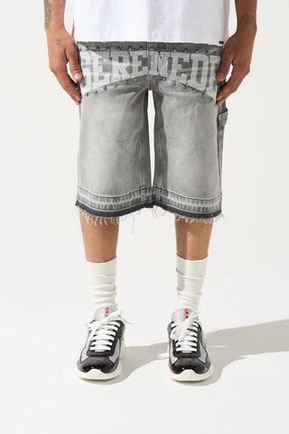 Serenede - Atelier Denim Shorts (Mid Grey)
