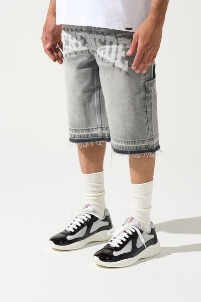 Serenede - Atelier Denim Shorts (Mid Grey)