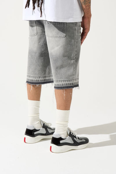 Serenede - Atelier Denim Shorts (Mid Grey)