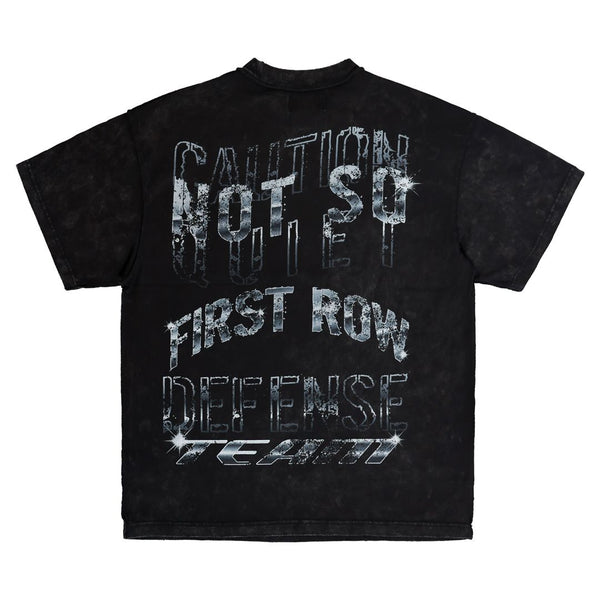 First Row - Caution Not So Quiet Ghost Rider Tee (Black)