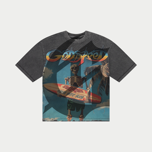 GODSPEED - Miami Surf Club Tee (Grey Wash)