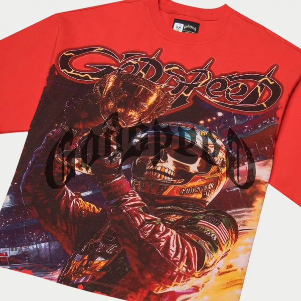 GODSPEED - Podium Dreams Tee (Red)
