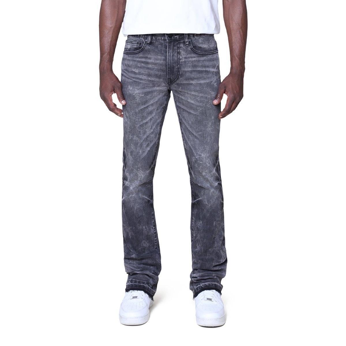 Smoke Rise - Vintage Wash Clean Jean (Argon Black)