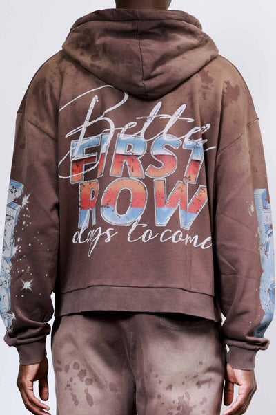 First Row - Post Human New Born Hoodie (Caffe)