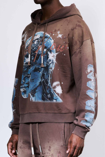 First Row - Post Human New Born Hoodie (Caffe)