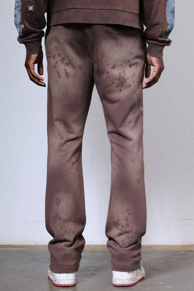 First Row - Post Human New Born Flare Sweatpants  (Cafe)