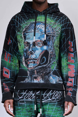 First Row - Post Human Matrix Hoodie (Black)