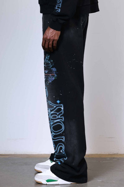 First Row - Ancestral Call Honorbound Baggy Sweatpants (Black)