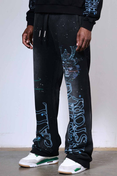 First Row - Ancestral Call Honorbound Baggy Sweatpants (Black)