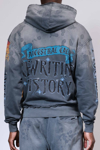 First Row - Ancestral Call Spirit Walker Hoodie (Dark Grey)