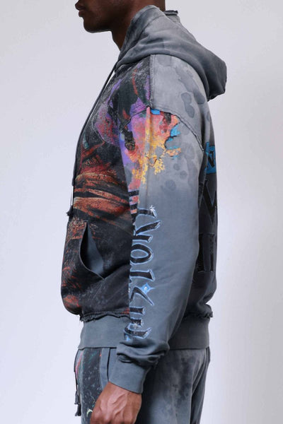 First Row - Ancestral Call Spirit Walker Hoodie (Dark Grey)
